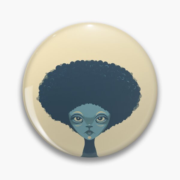Item preview,  Alien with an afro designed and sold by Zen Lael.