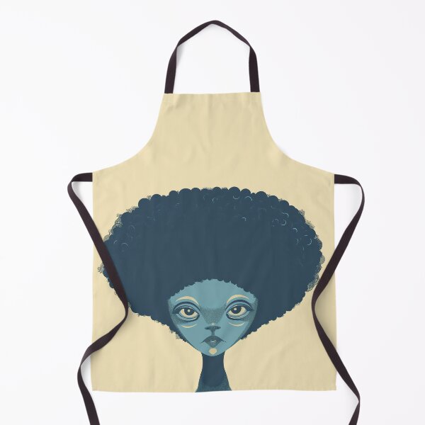 Item preview, Alien with an afro designed and sold by Zen Lael.