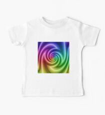 Abstract colorful turbulence Baby T-Shirt