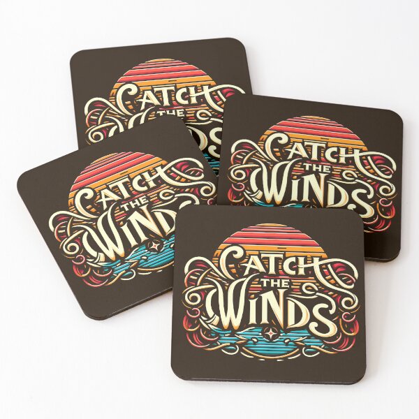 Item preview, Catch the Winds, typography designed and sold by maxmaj.