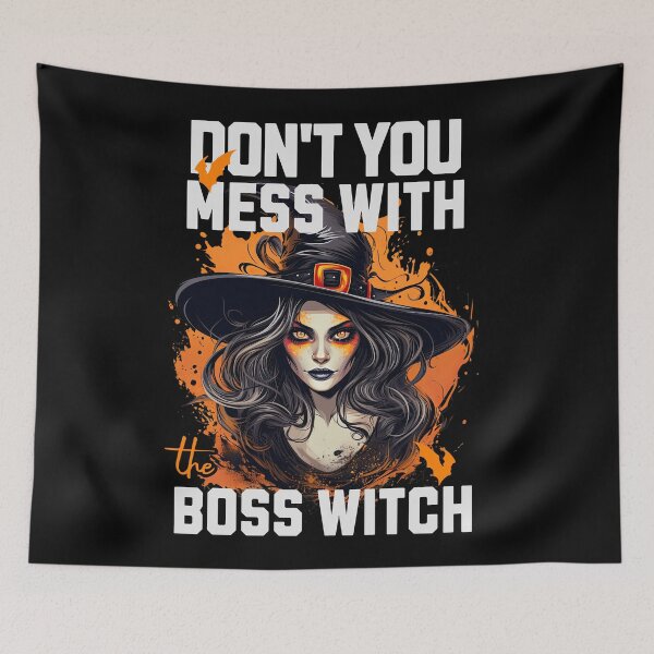 Item preview, Halloween shirts for women - Boss Witch designed and sold by RishJal.
