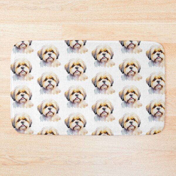 Item preview, Watercolor Lhasa Apso Dog designed and sold by ChaosReigns91.
