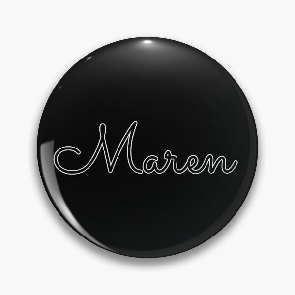 Item preview, Writing Maren Name Label (Black) designed and sold by NormadWorld.