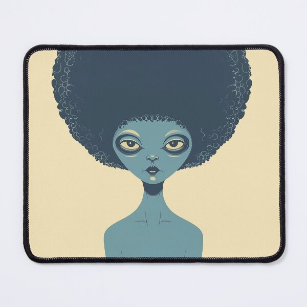 Item preview, Copy of Alien with an afro designed and sold by Zen Lael.