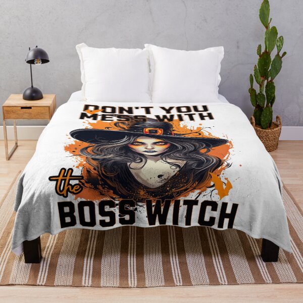 Item preview, Halloween designs for women - Boss Witch designed and sold by RishJal.