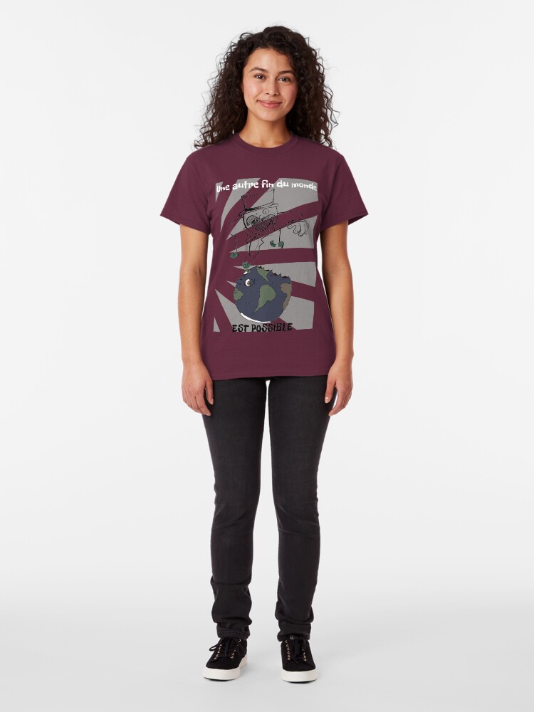 Alternate view of Another end of the world is possible Classic T-Shirt