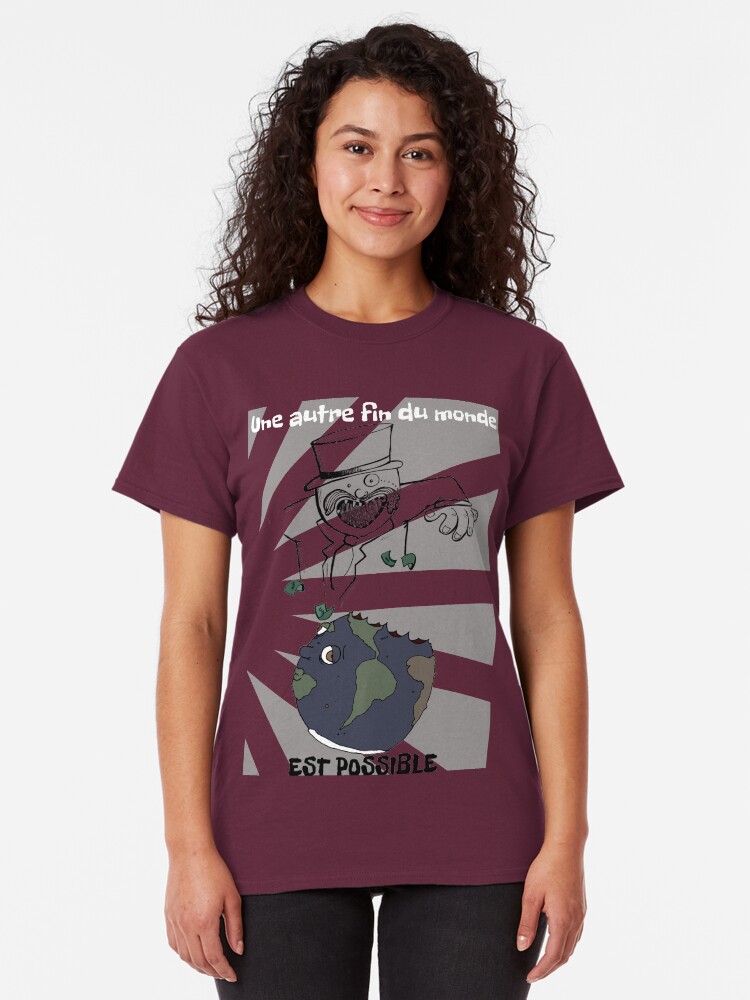 Alternate view of Another end of the world is possible Classic T-Shirt