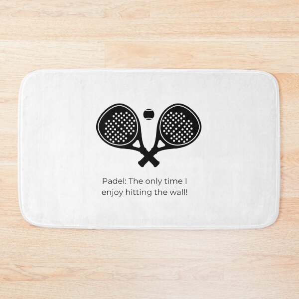 Item preview, Funny Padel Tennis Quote Gift - Hitting The Wall Racket Sport Humor designed and sold by teez4dayz.