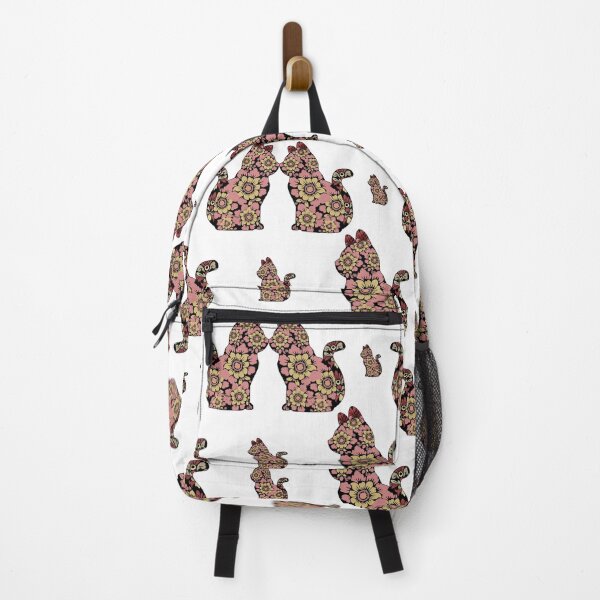 Item preview, Ikat CAT seamless pattern with shapes designed and sold by kasune-shop.