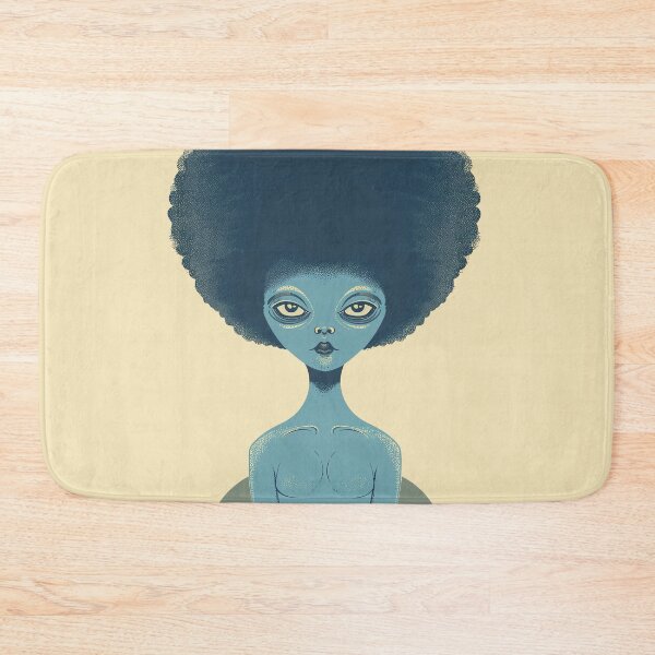Item preview, Alien with an afro designed and sold by Zen Lael.