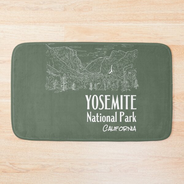 Item preview, Yosemite National Park California Illustration designed and sold by kiwi91.