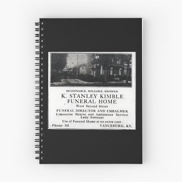 Item preview, K. Stanley Kimble Funeral Home, Vanceburg, KY designed and sold by JoezPlace.
