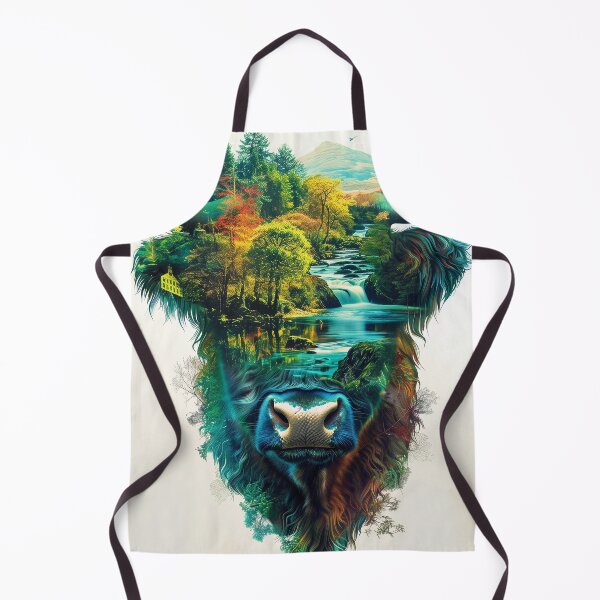 Item preview, Highland Cow Motif designed and sold by SOCaptivating.