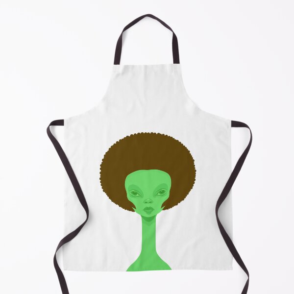 Item preview, Alien with an afro designed and sold by Zen Lael.