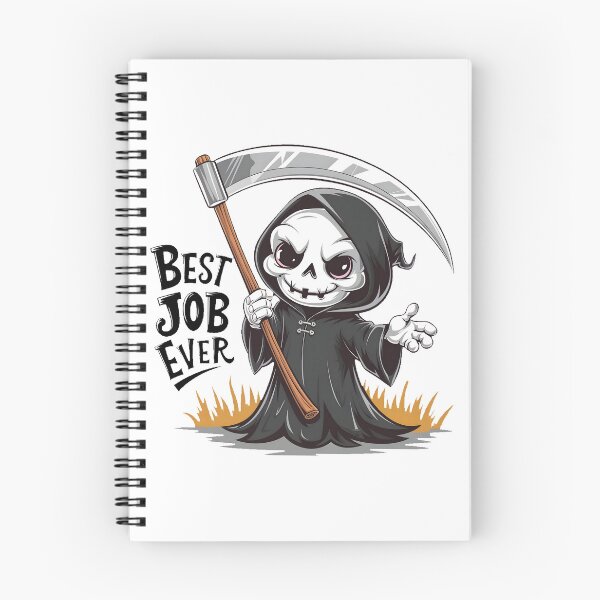 Item preview, Funny Grim Reaper Best Job Ever designed and sold by PlanetMarker.