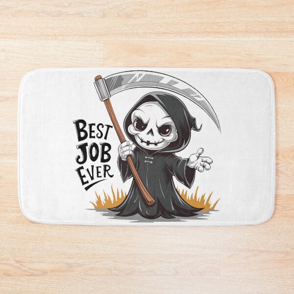 Item preview, Funny Grim Reaper Best Job Ever designed and sold by PlanetMarker.