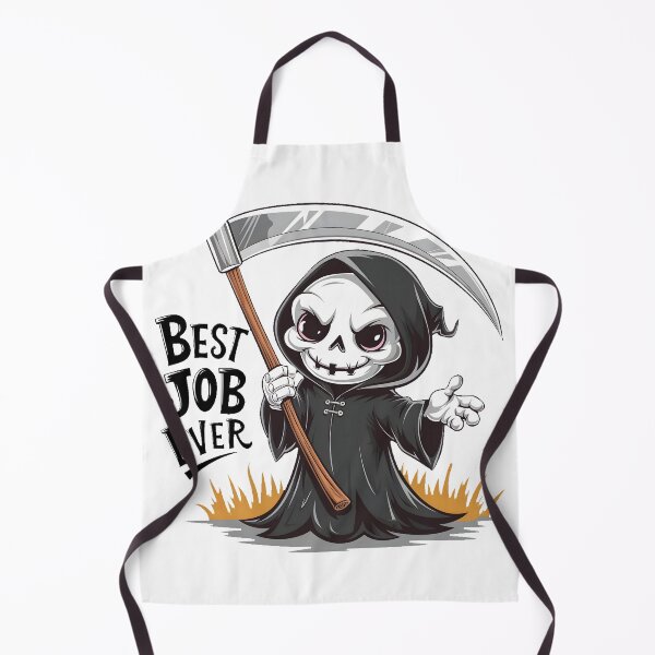 Item preview, Funny Grim Reaper Best Job Ever designed and sold by PlanetMarker.