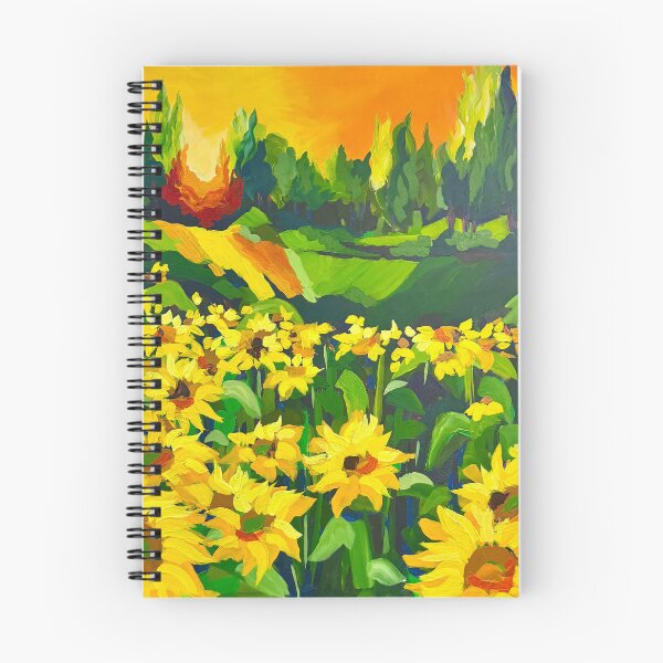Item preview, Sunflowers at dusk designed and sold by Maggiedeall.