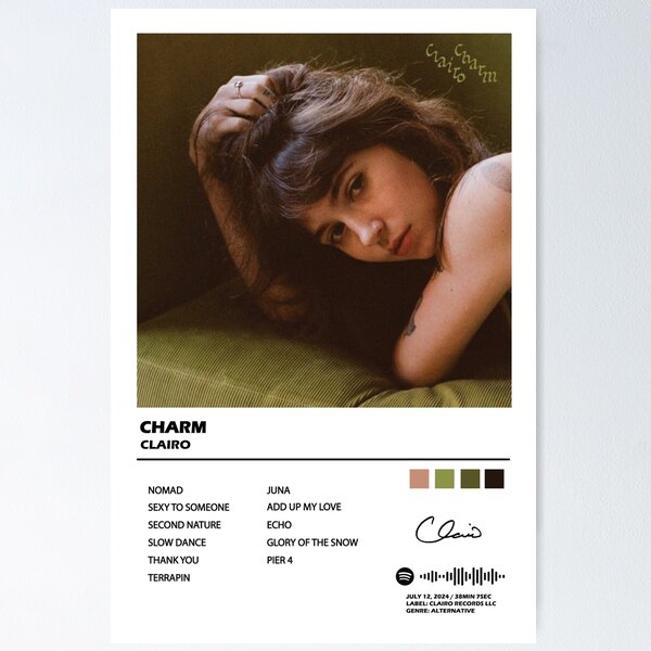Item preview, Clairo "Charm" Album Cover Art designed and sold by EPcreates.