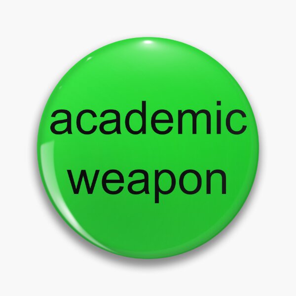 Item preview, Bratty academic weapon designed and sold by kiannacabr3ra.