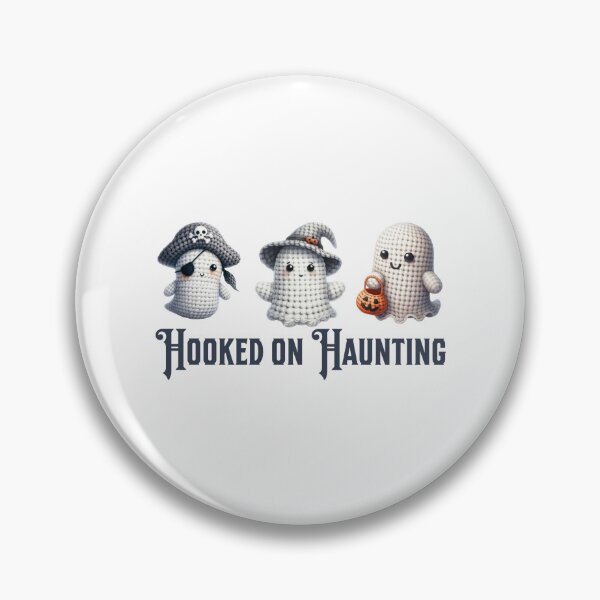 Artikelvorschau, Süße gehäkelte Geisterfiguren für Halloween entworfen und verkauft von InspireGlow.