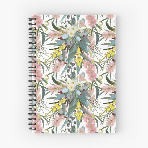 Item preview, Native Bush Blooms - Classic White designed and sold by Sketchbook Designs.