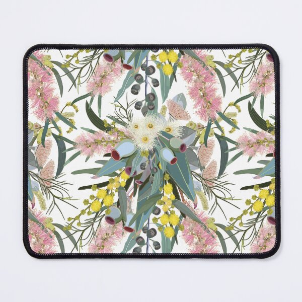 Item preview, Native Bush Blooms - Classic White designed and sold by Sketchbook Designs.