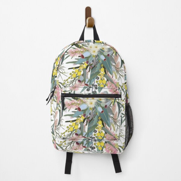 Item preview, Native Bush Blooms - Classic White designed and sold by Sketchbook Designs.
