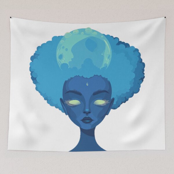 Item preview, Copy of  Alien with an afro designed and sold by Zen Lael.