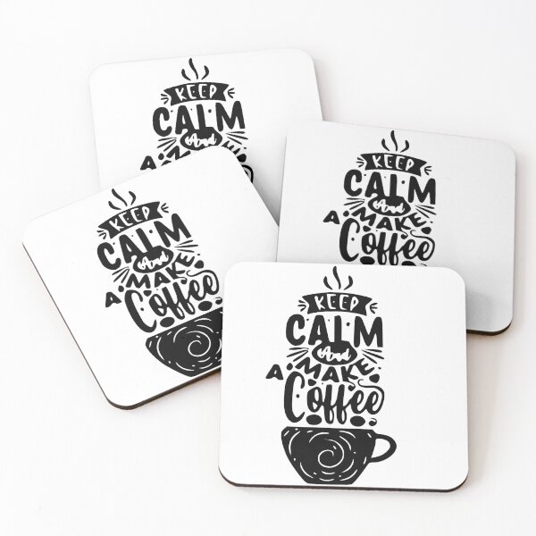 Item preview, Join the Coffee Movement: Our 'Keep Calm and Make a Coffee' Collection Awaits! designed and sold by 3ac-Arts.