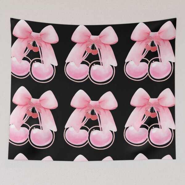 Item preview, Coquette Bow Style Coquette Cherries designed and sold by CCKimShop.