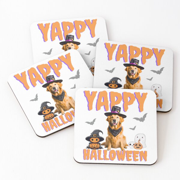 Item preview, Yappy Halloween Golden Retriever: Cute Halloween Dog Lover Design designed and sold by Fredster1966.