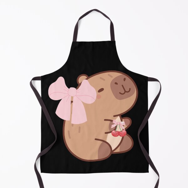 Item preview, Coquette Capybara Lover Coquette Pink Cherries designed and sold by CCKimShop.