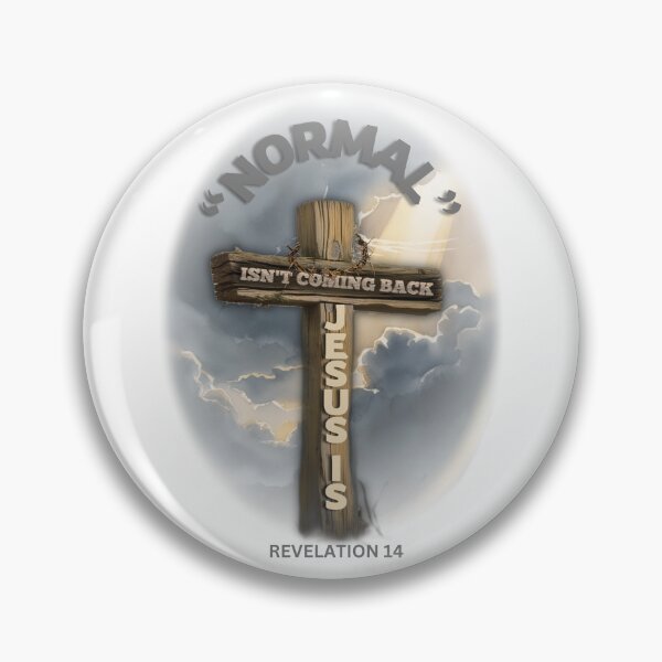 Item preview, "NORMAL" isn't coming back, JESUS IS. designed and sold by Canvations.