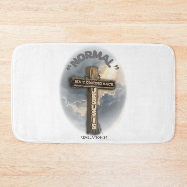 Item preview, "NORMAL" isn't coming back, JESUS IS. designed and sold by Canvations.