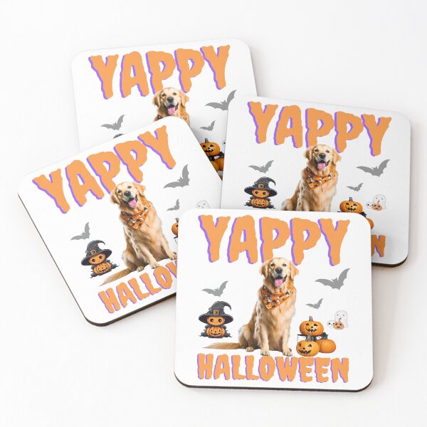 Item preview, Yappy Halloween Golden Retriever: Cute Halloween Dog Lover Design designed and sold by Fredster1966.