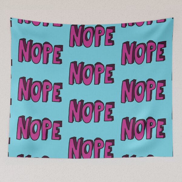 Item preview, Badly Drawn Nope designed and sold by MOREDANKMEMES.