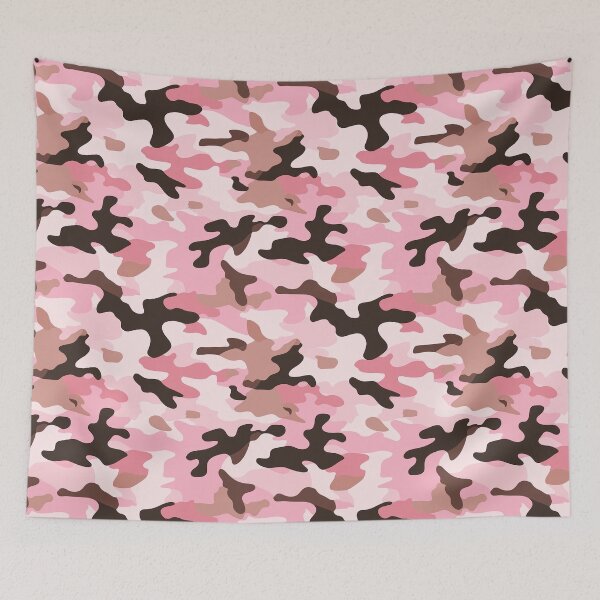 Item preview, Girly Brown and Pink Camo designed and sold by thegirlyshoppe.