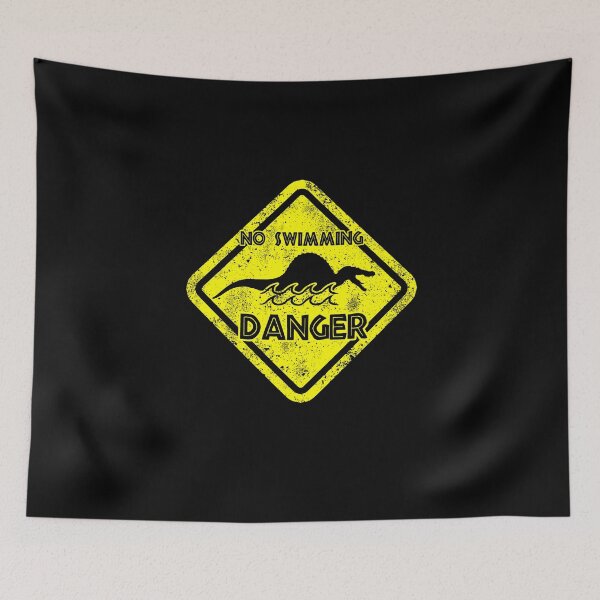 Item preview, spinosaur jurassic sign designed and sold by Blck-Acid-Devil.