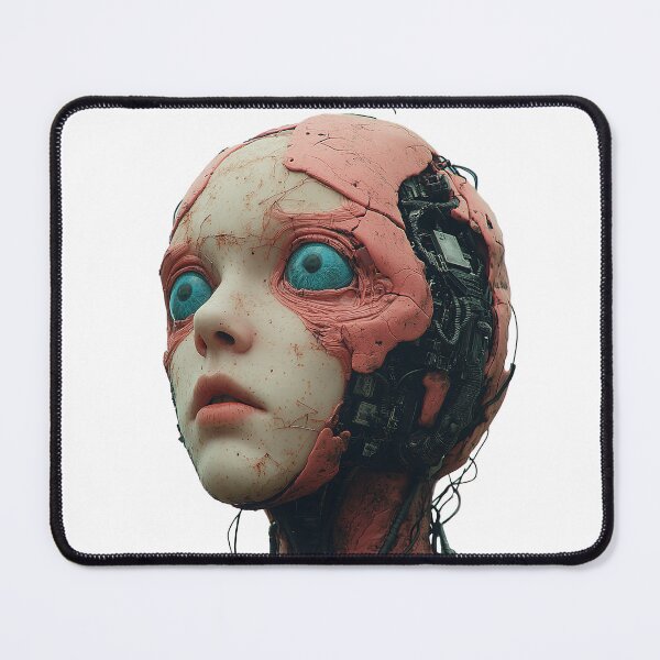 Item preview, Creepy robot person designed and sold by Zen Lael.