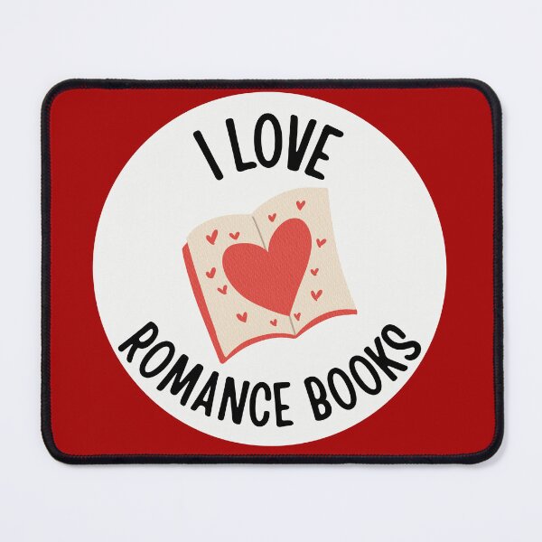 Item preview, I LOVE ROMANCE BOOKS designed and sold by HappyEverAfters.