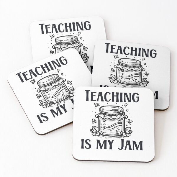 Item preview, Teaching is my jam designed and sold by NanaCrafted.