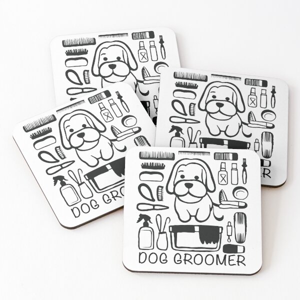 Item preview, Dog Groomer Doodle designed and sold by Corner-Distro.