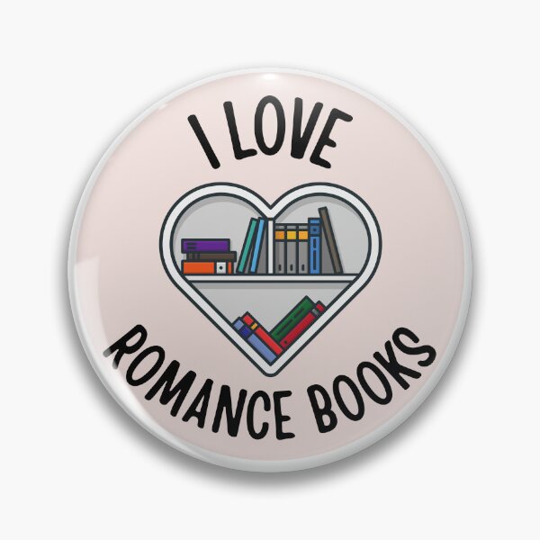 Item preview, I LOVE ROMANCE BOOKS - SHELFY designed and sold by HappyEverAfters.