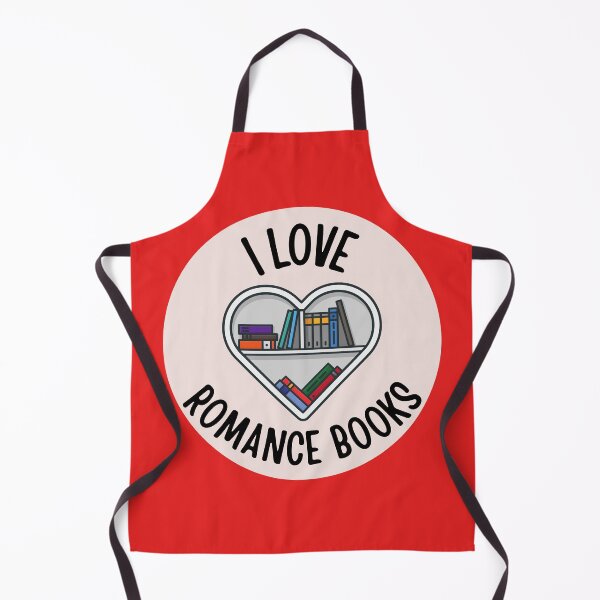 Item preview, I LOVE ROMANCE BOOKS - SHELFY designed and sold by HappyEverAfters.