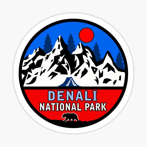 Denali National Park Sticker