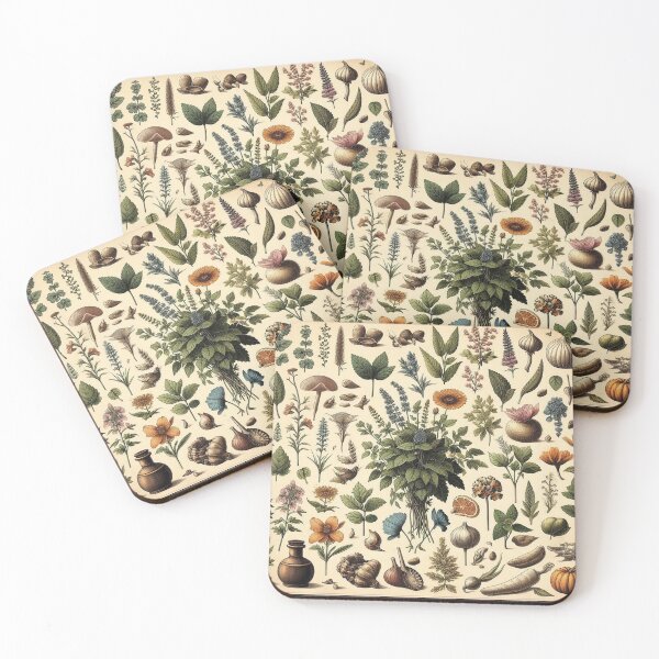 Item preview, Vintage Botanical Wild Plants Collection Book designed and sold by GhostDigger.