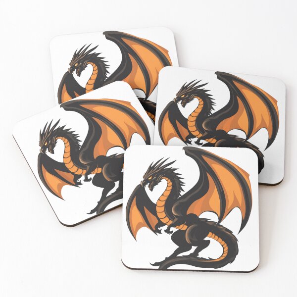 Item preview,  Dave's Dragons: Shadow Dragon, Fiery Breath designed and sold by gimpysticks.