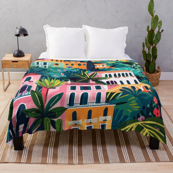 Item preview, Campania Italy Art Capri Island Illustration designed and sold by LVTFCOarts.