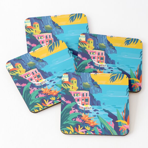 Item preview, Arte Italia Campania Isla de Capri Ilustración designed and sold by LVTFCOarts.